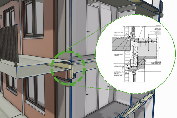NIEUW: projectdetails woongebouwen corridor- en galerij